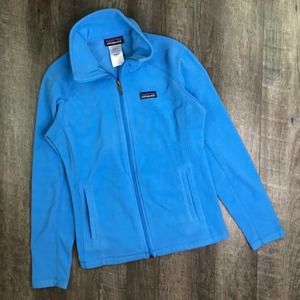 Patagonia Blue Micro D Fleece Zip Up Jacket Small
